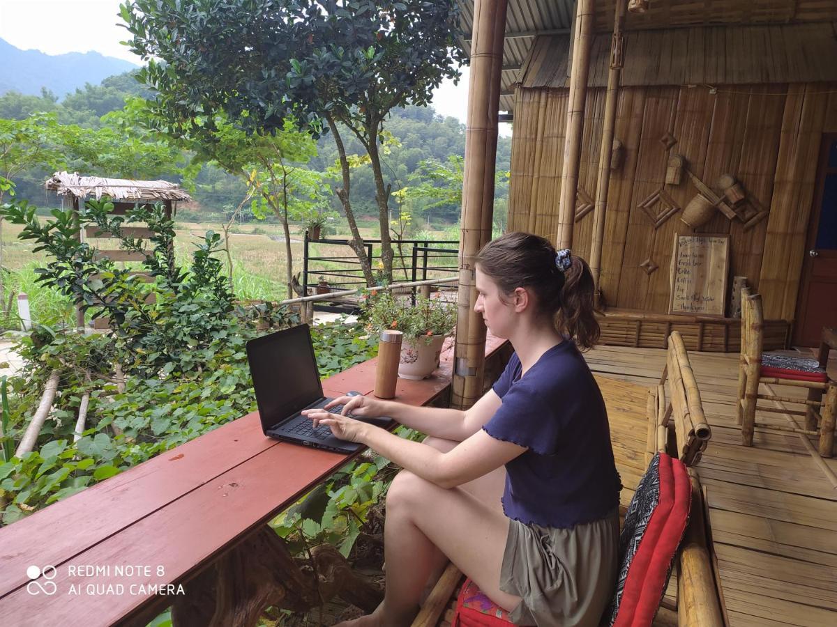 Truong Huy Homestay Mai Châu Exterior foto